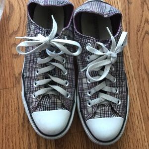 Plaid Converse